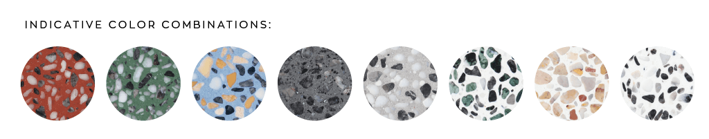 DUROCRET TERRAZZO 7 Nijanse Color Selector Isomat Srbija Beograd Novi Beograd Zemun Vozdovac Dpl doo